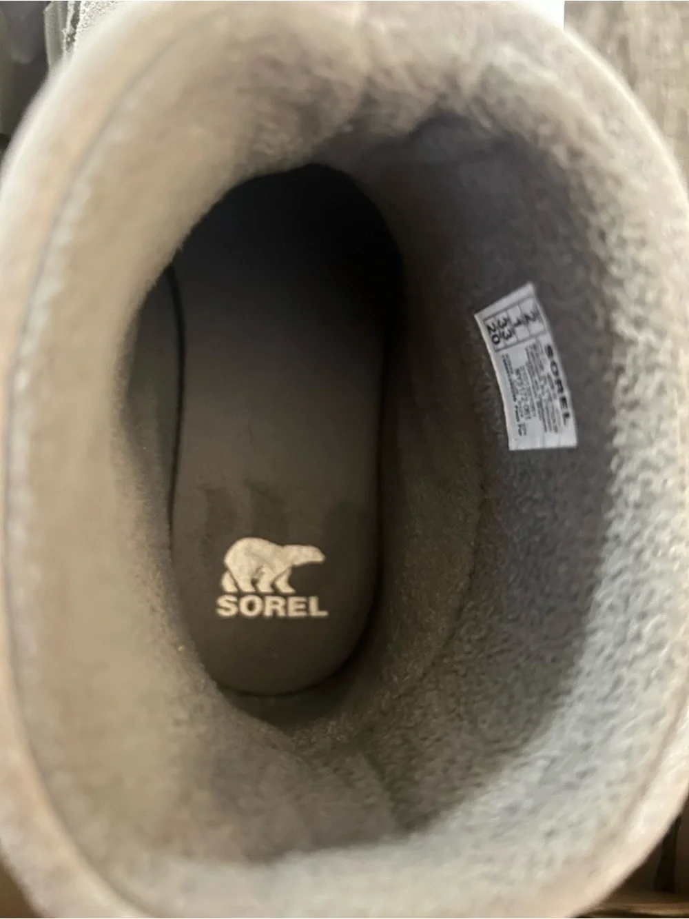 SOREL NEW w/Box,Explorer lll youth (Sz 2y) Slip-on waterproof Boots